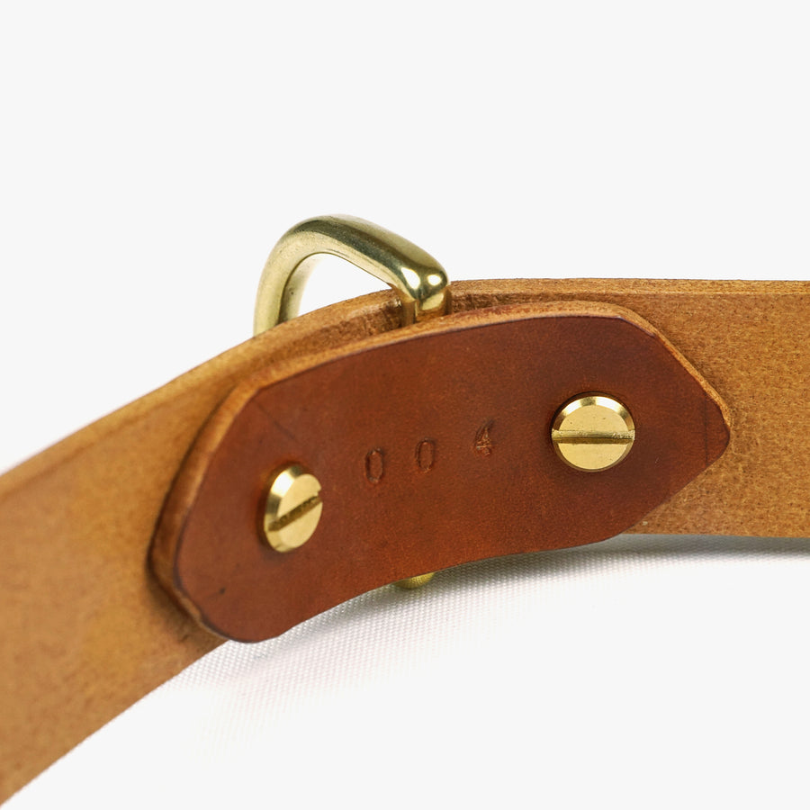 Dog collar brown